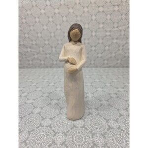 Willow Tree “Cherish” Pregnant Figurine 2002 Expecting Mom Susan Lordi Demdaco